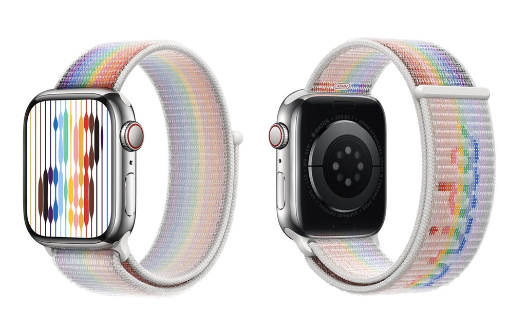 Apple lanza su correa del orgullo de este 2022 para los Apple Watch junto con una nueva esfera gratuita
